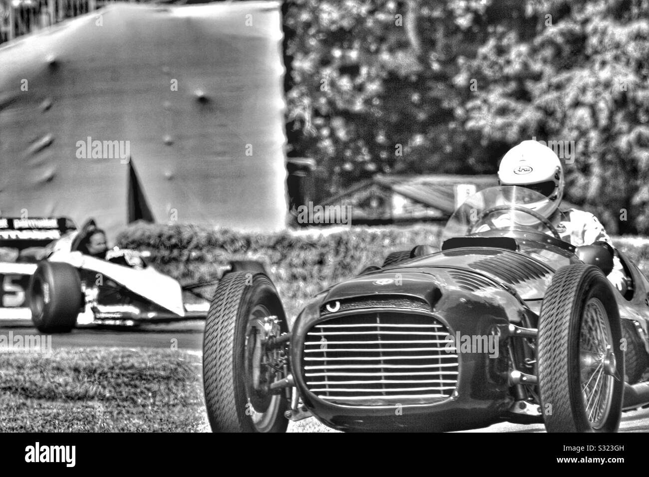 Au GRE Festival of Speed Banque D'Images