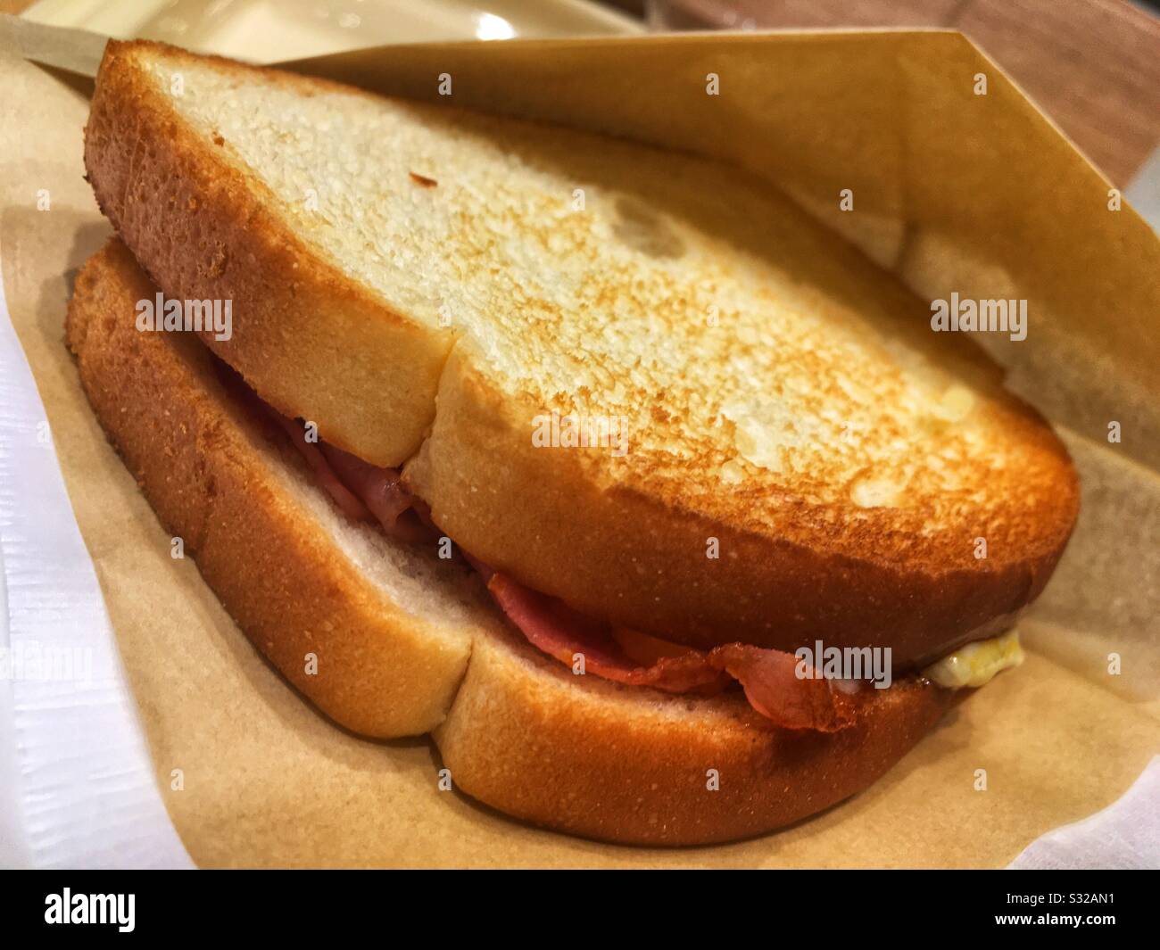 Sandwich grillé Banque D'Images