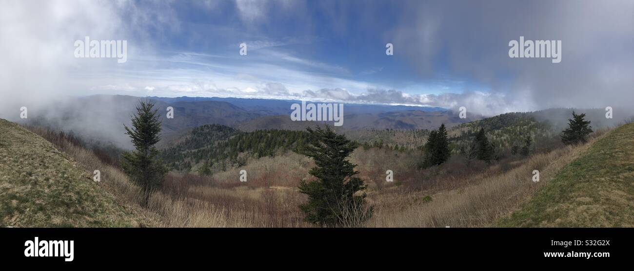 Blue Ridge Mountains Banque D'Images