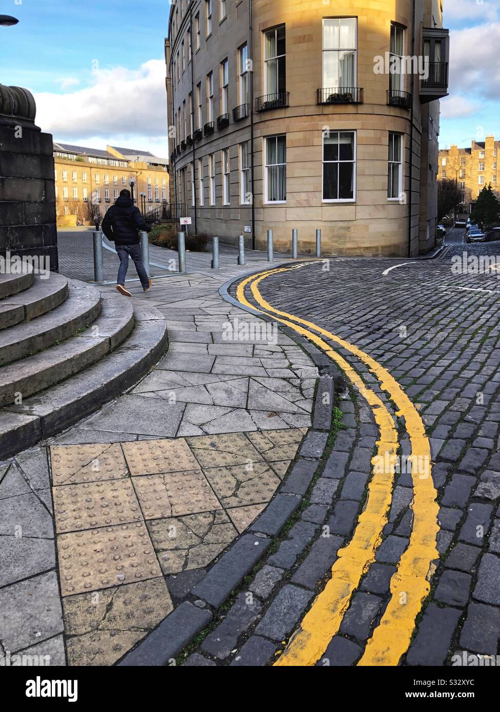 Scène de rue - Image de stock capturée avec un smartphone