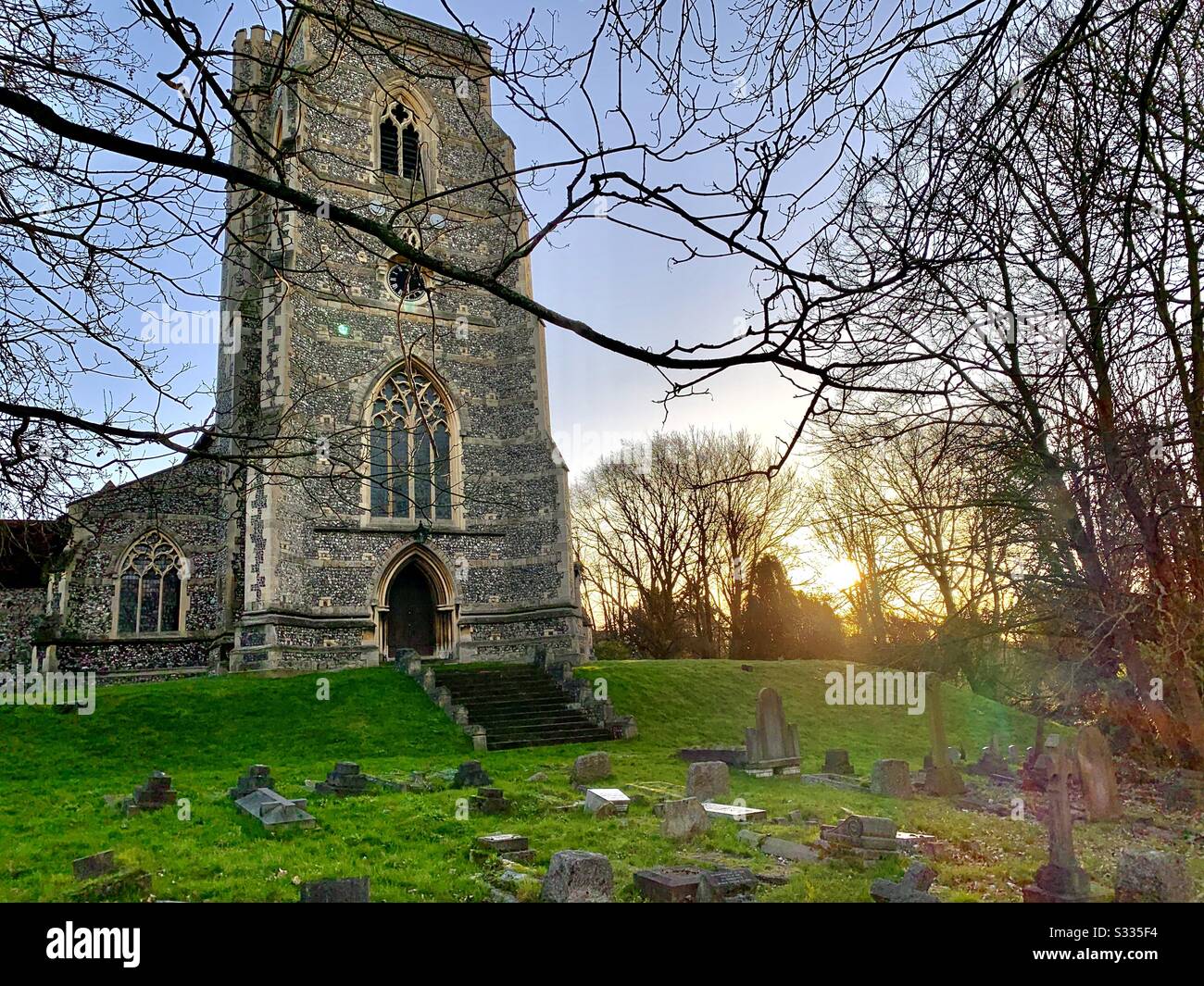 All Saints Benhilton Church, Sutton, Surrey Royaume-Uni Banque D'Images