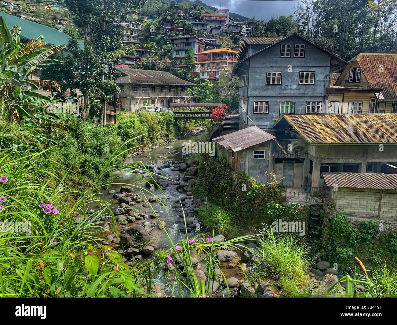 Banaue, Philippines Banque D'Images