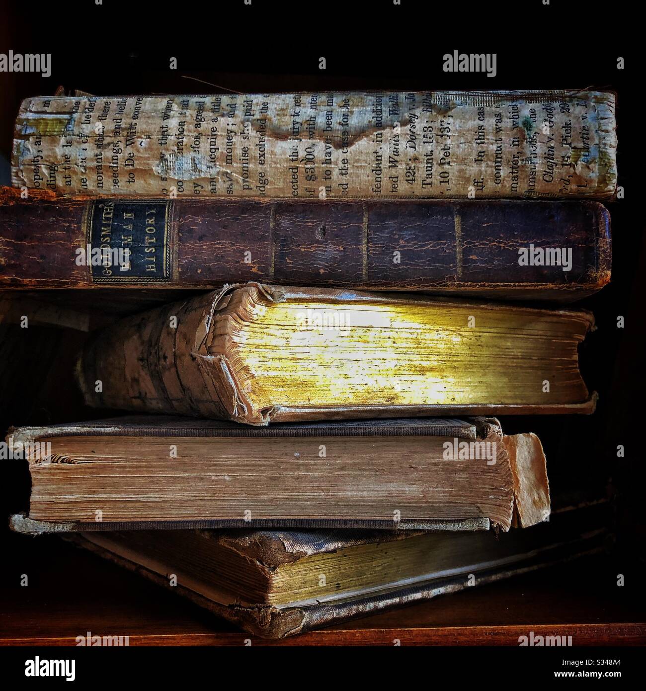 Vintage Books Banque D'Images