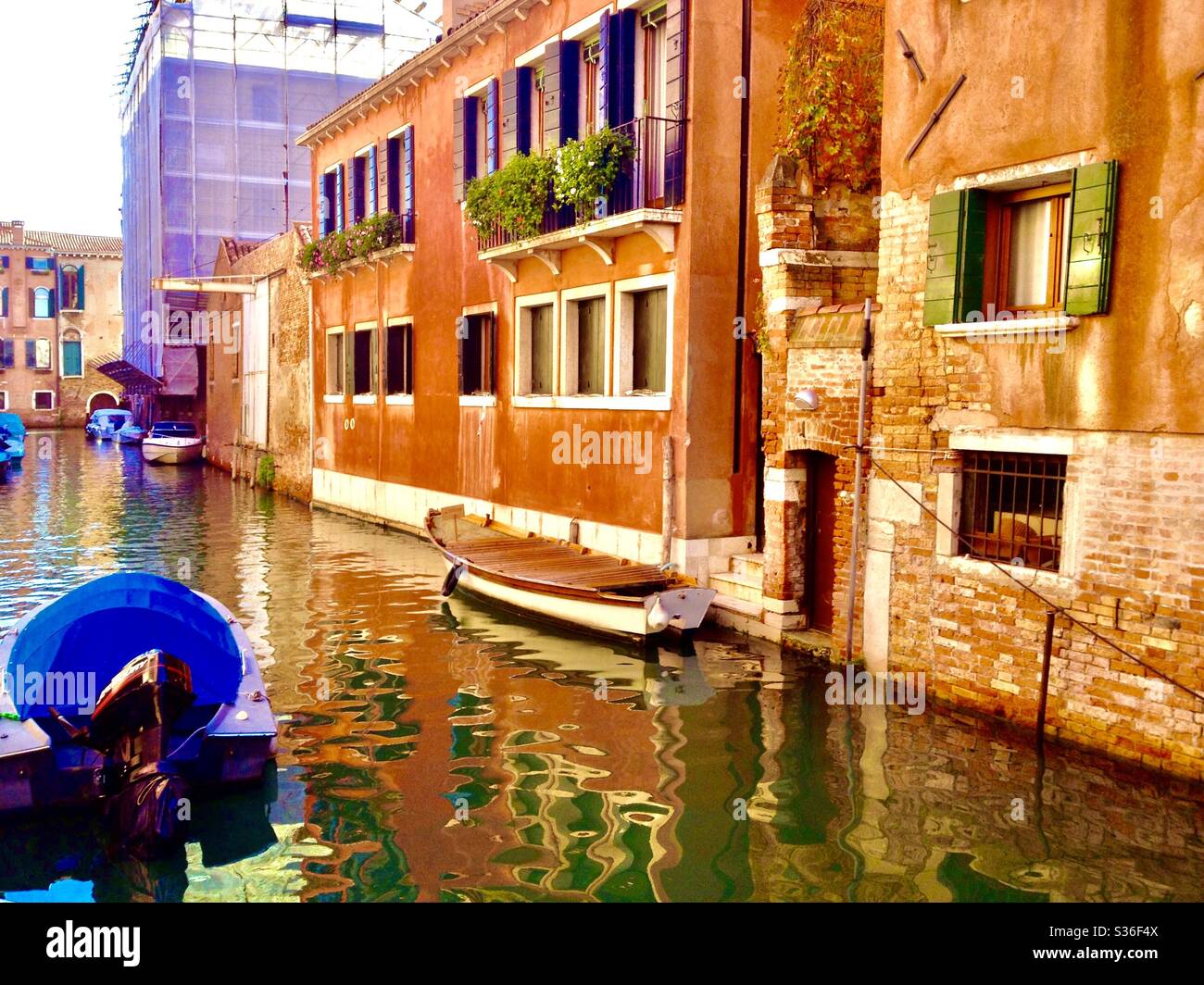 Canaux de Venise Banque D'Images