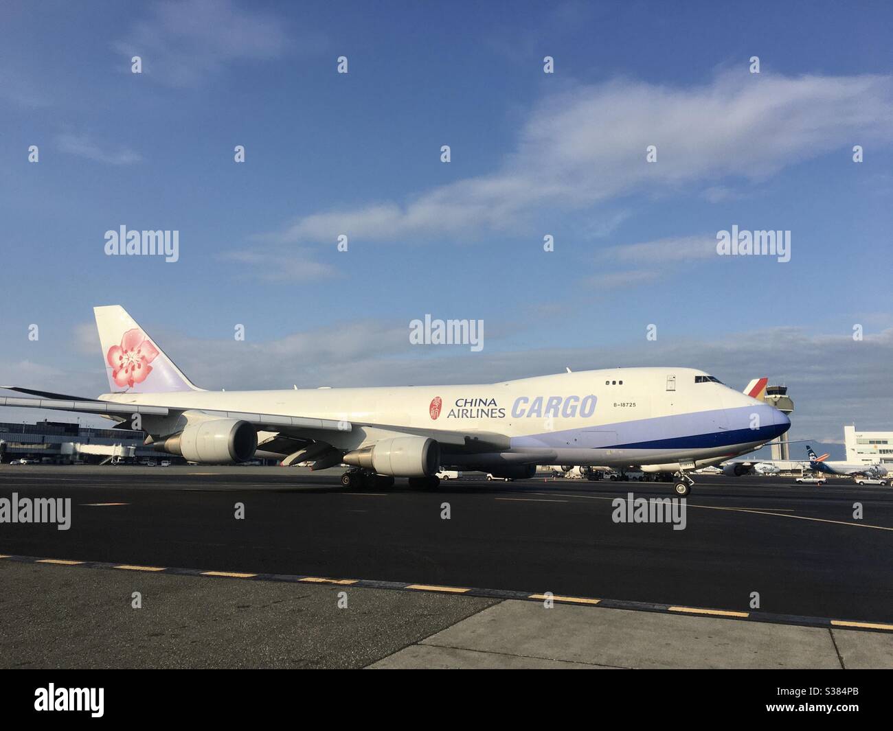 Boeing 747-400 Freighter de China Airlines Banque D'Images