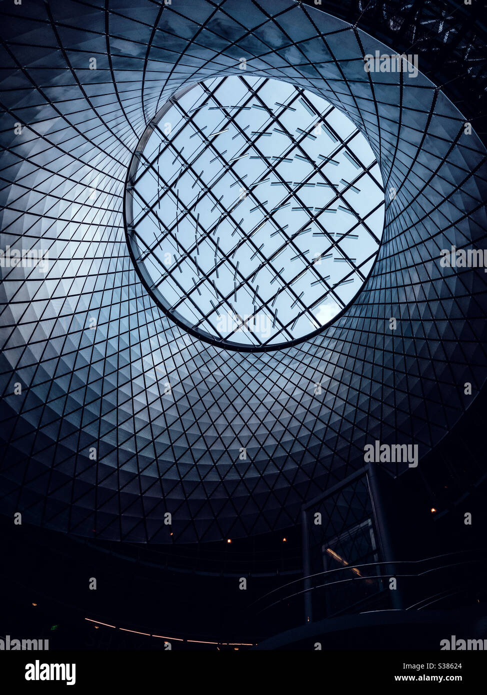 Fulton Centre à la gare de Fulton Street - Image de stock capturée avec un smartphone