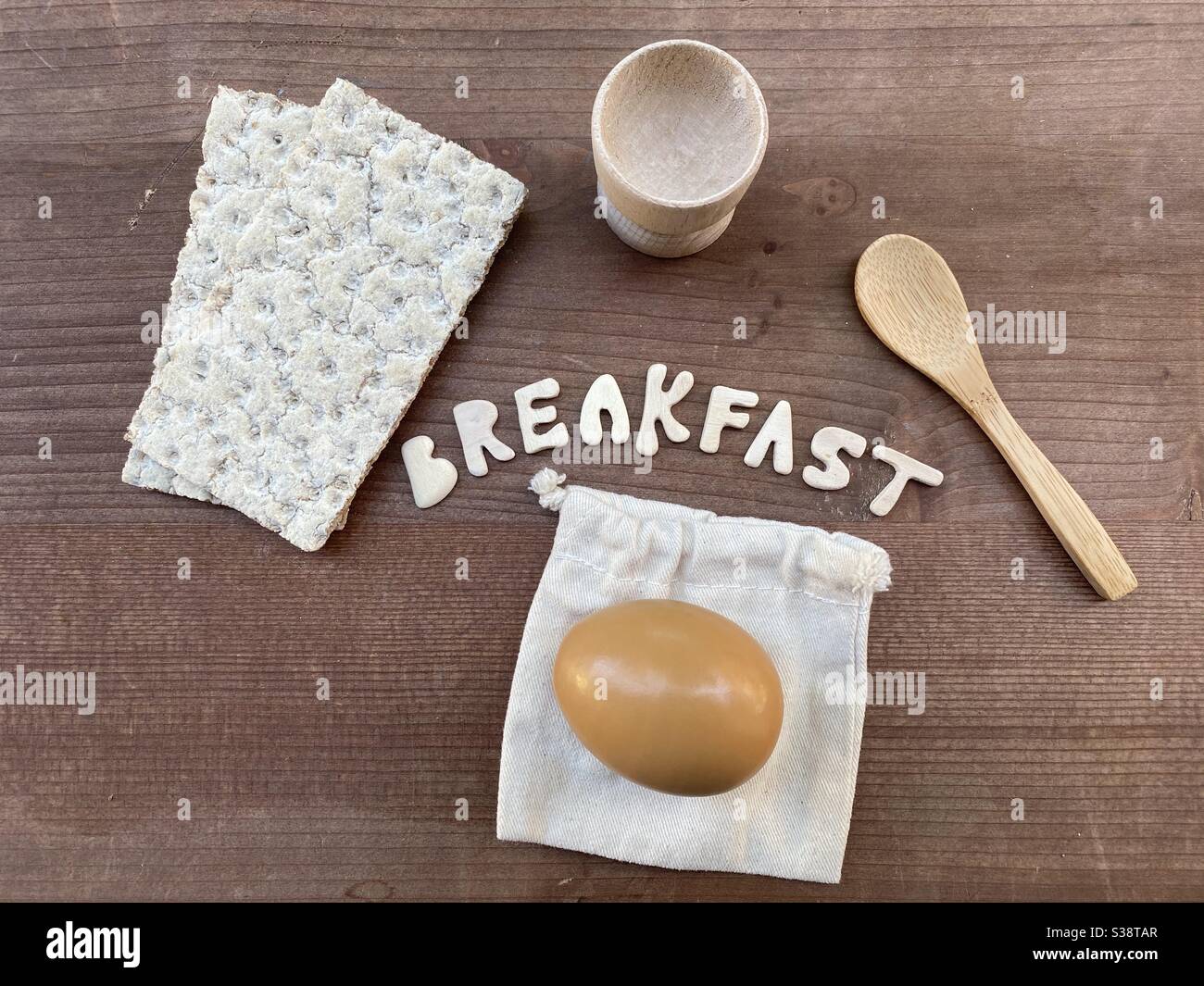 Le petit déjeuner - Image de stock capturée avec un smartphone