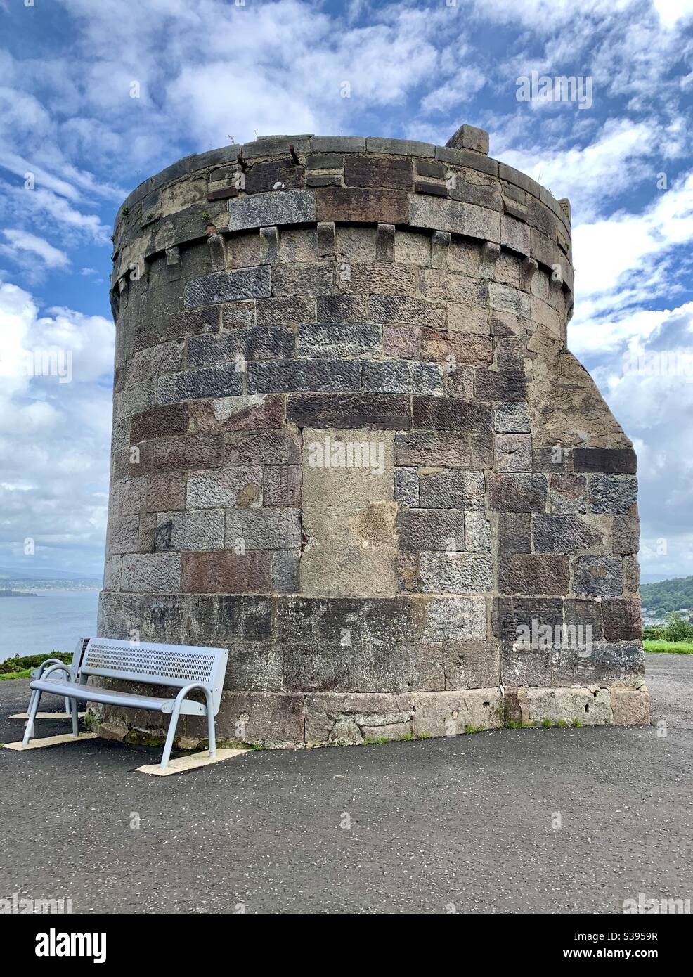 La Tour sur Tower Hill, Gourock Banque D'Images