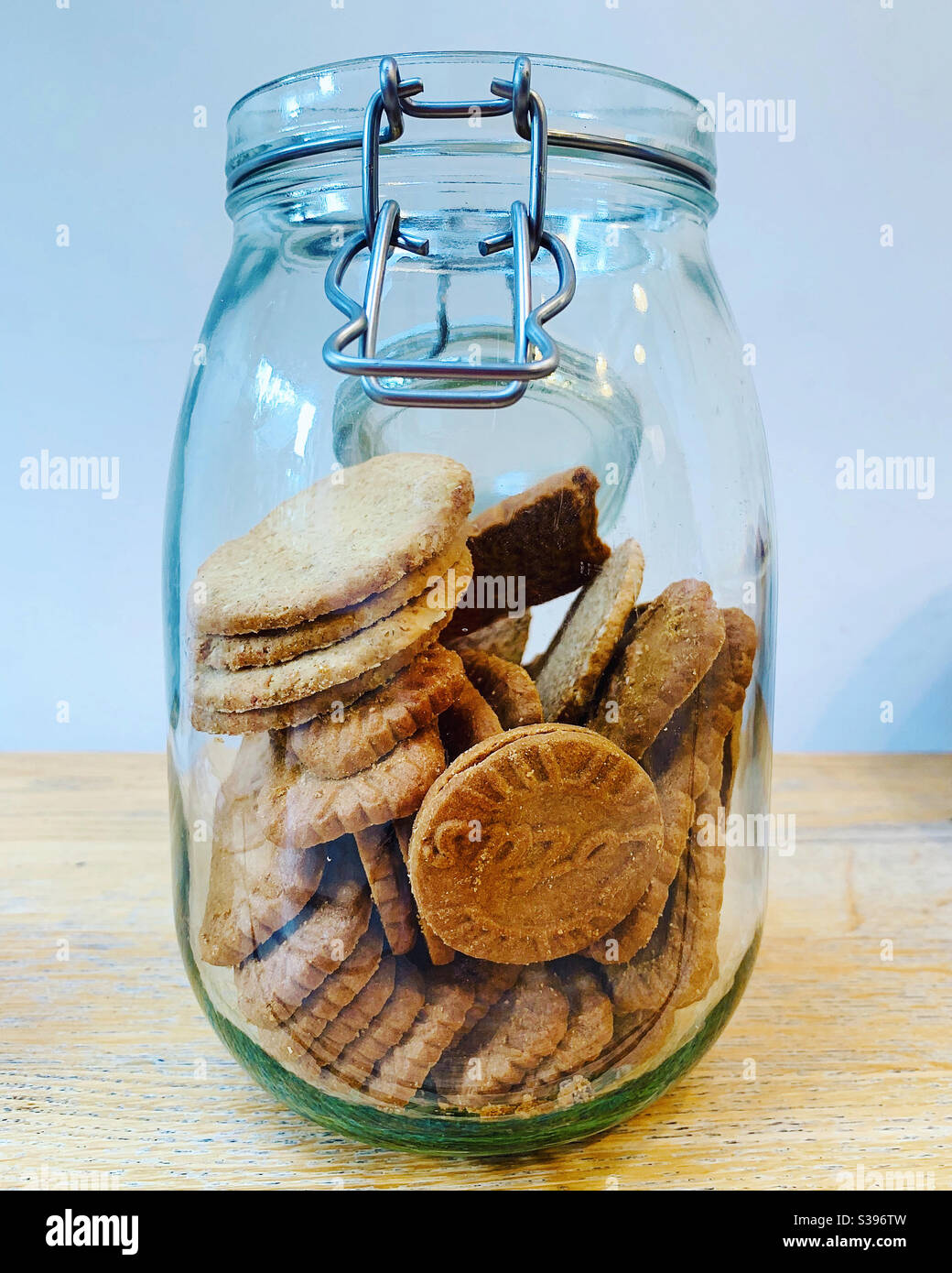 Jarre à biscuits Banque D'Images