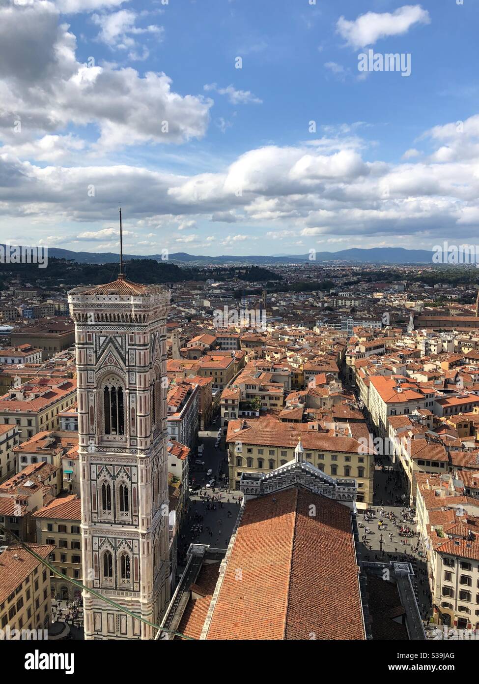 Campanile de Giotto, Florence, Italie Banque D'Images