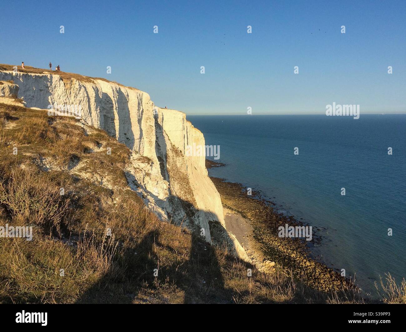 Langdon Bay, Dover, Kent - Image de stock capturée avec un smartphone