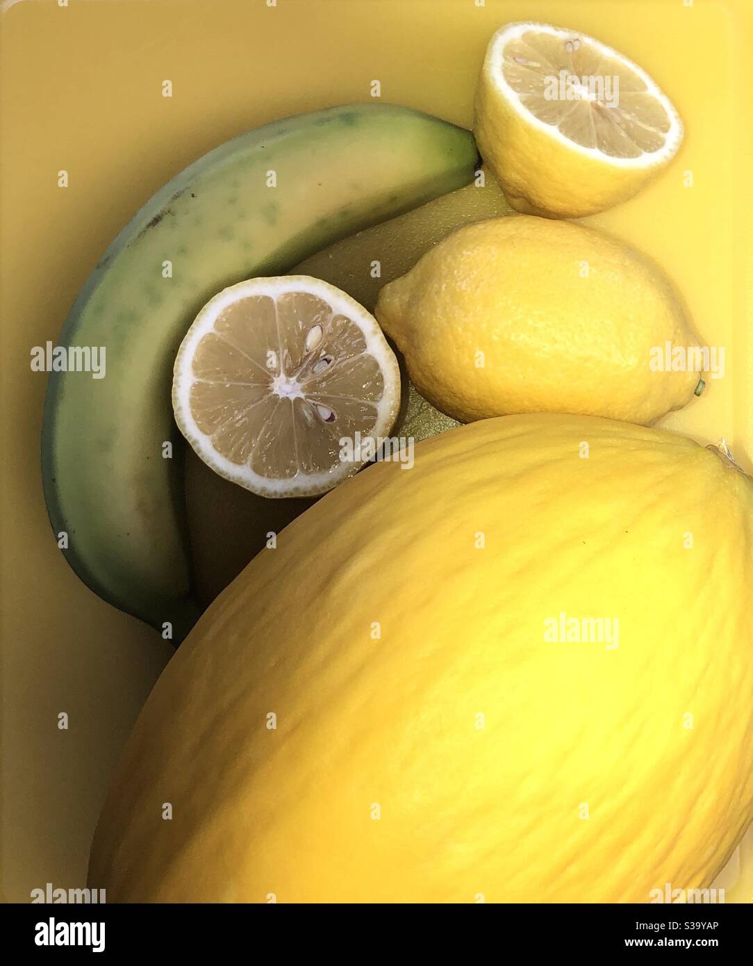 Fruit jaune Banque D'Images