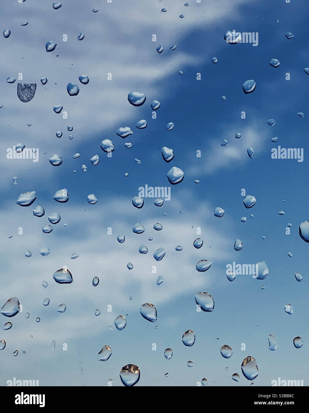 Gouttelettes d’eau - Image de stock capturée avec un smartphone