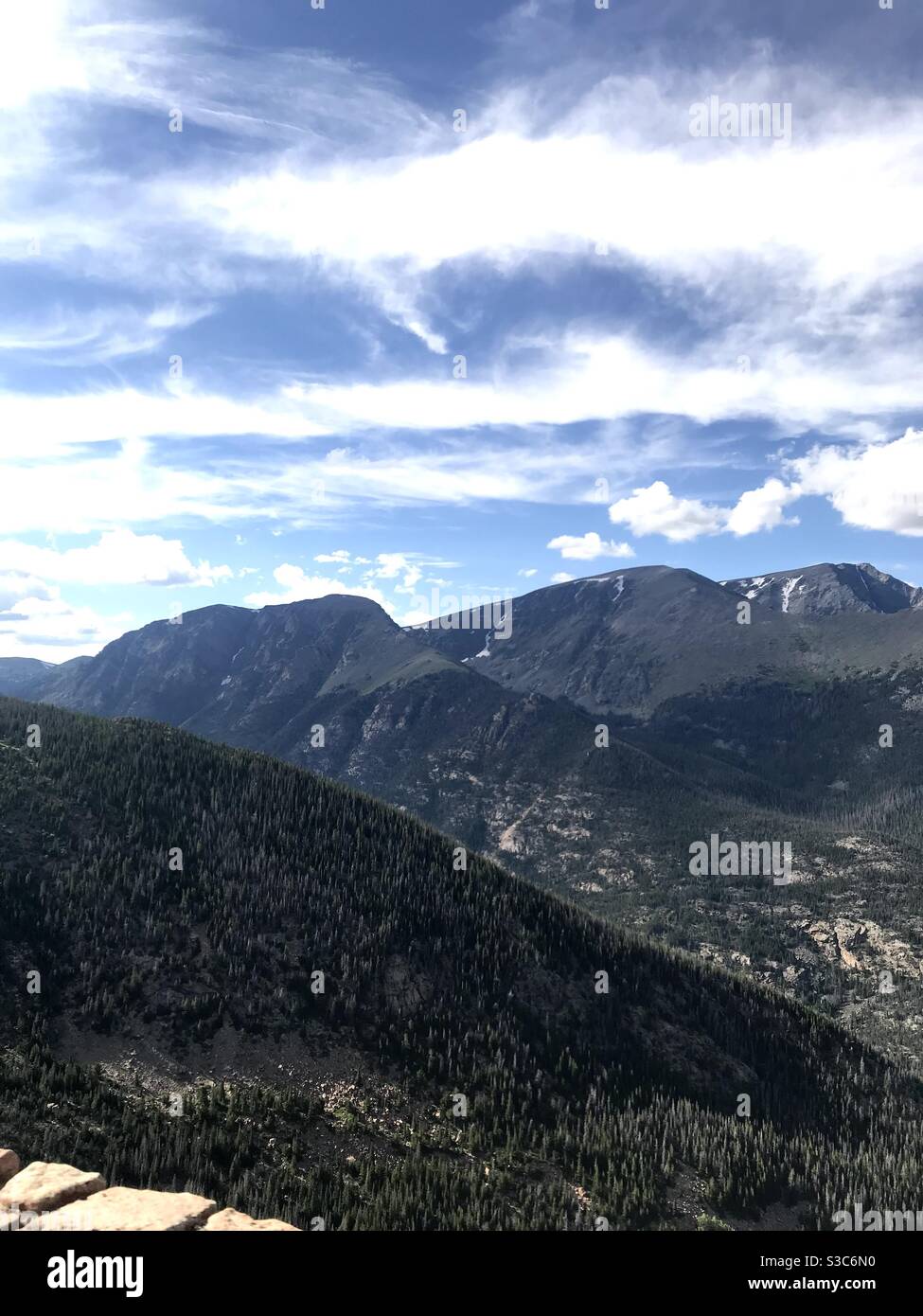 Montagnes du Colorado Banque D'Images