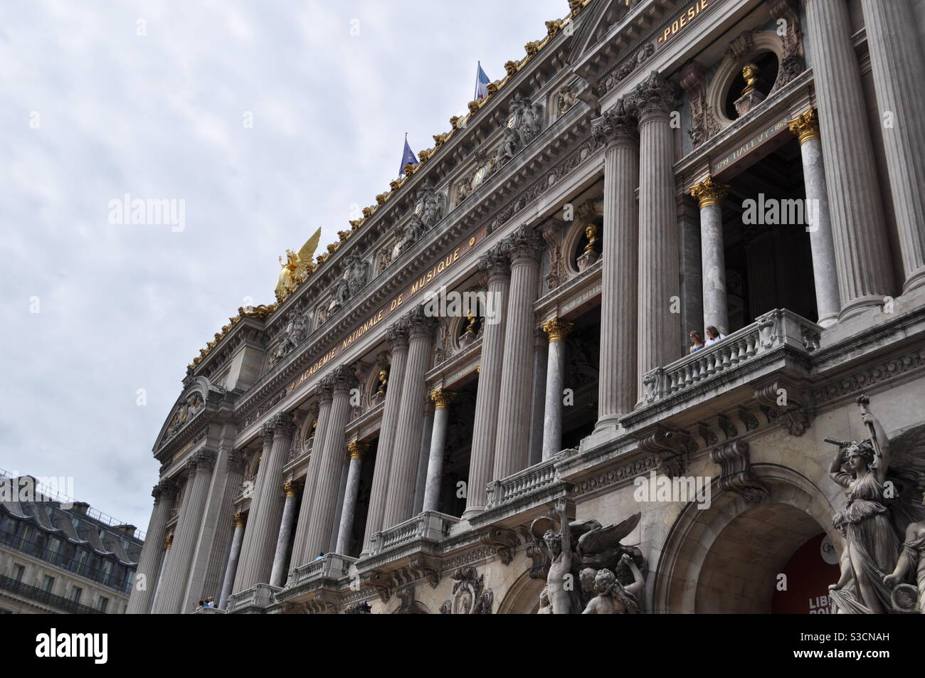 Académie nationale de musique Paris France Banque D'Images