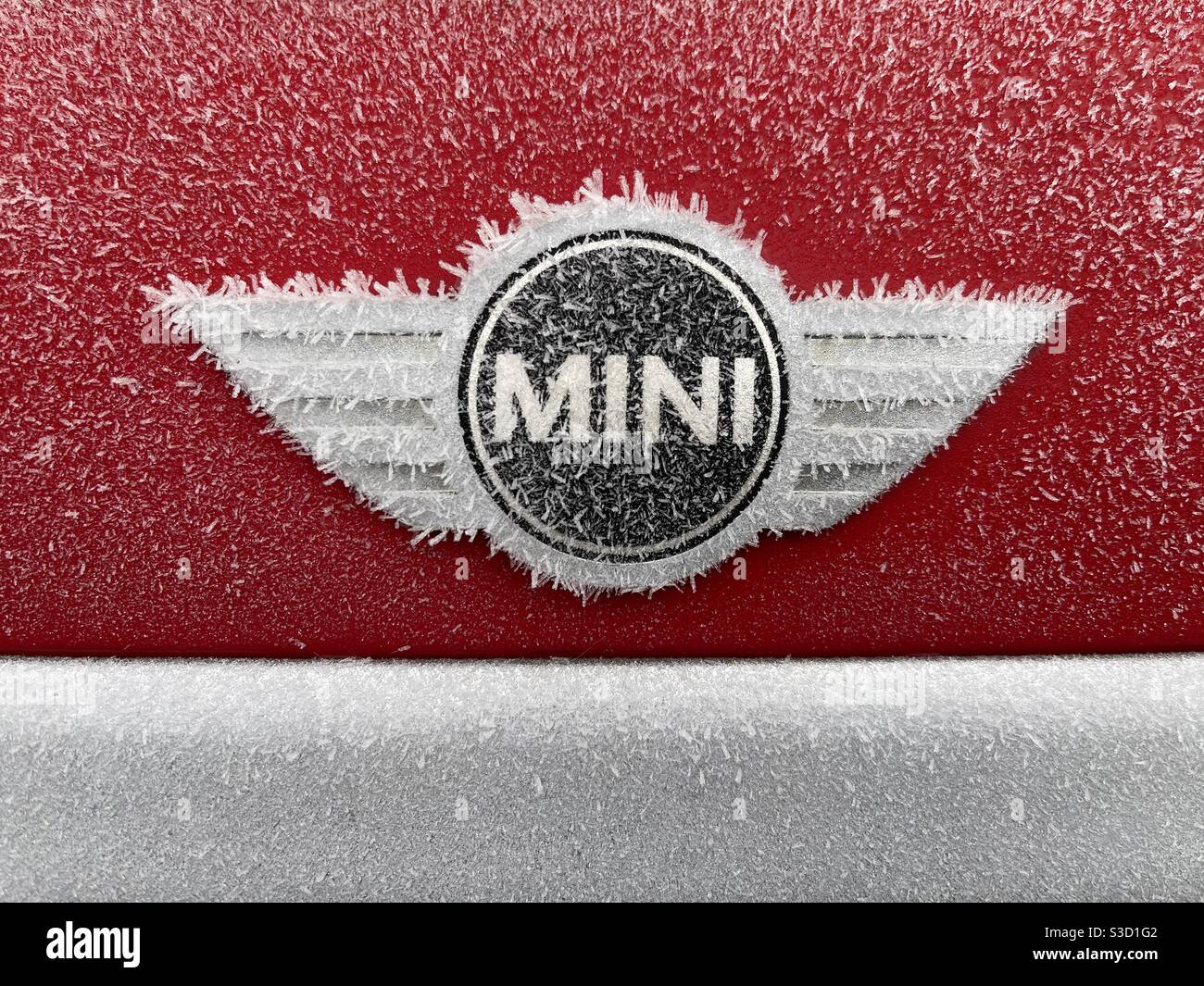 Logo Frost on Mini Banque D'Images