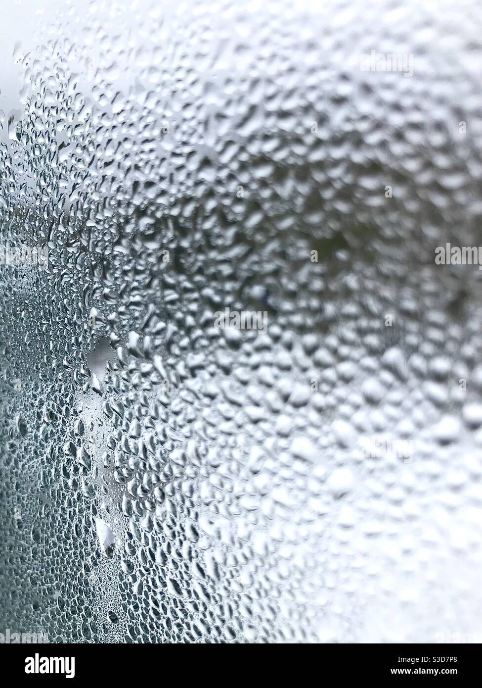 Condensation d'eau sur la fenêtre Banque D'Images