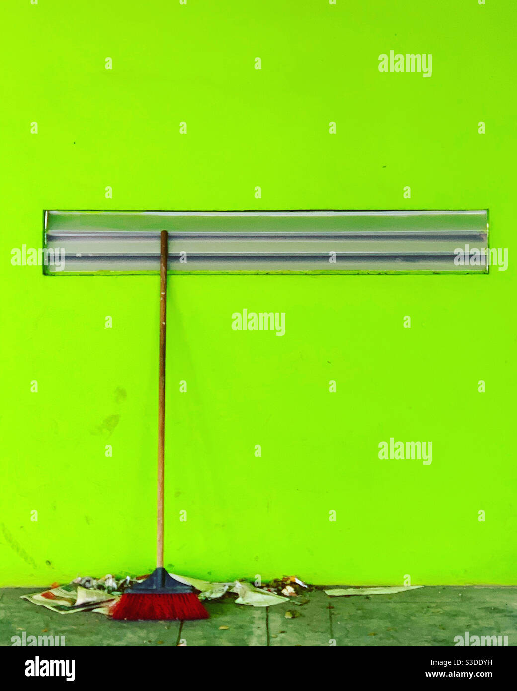 Nettoyage de Banque D'Images