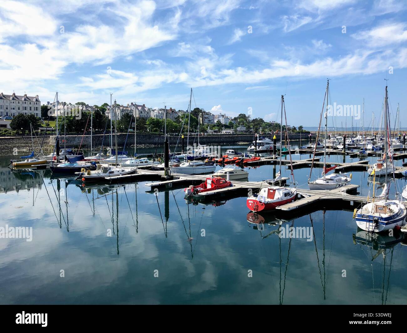 Bangor Marina, Bangor, Irlande du Nord Banque D'Images