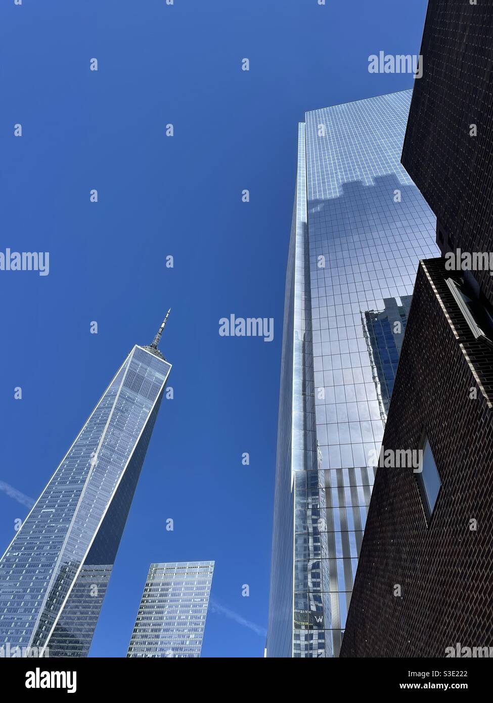 Freedom Tower New York City - Image de stock capturée avec un smartphone