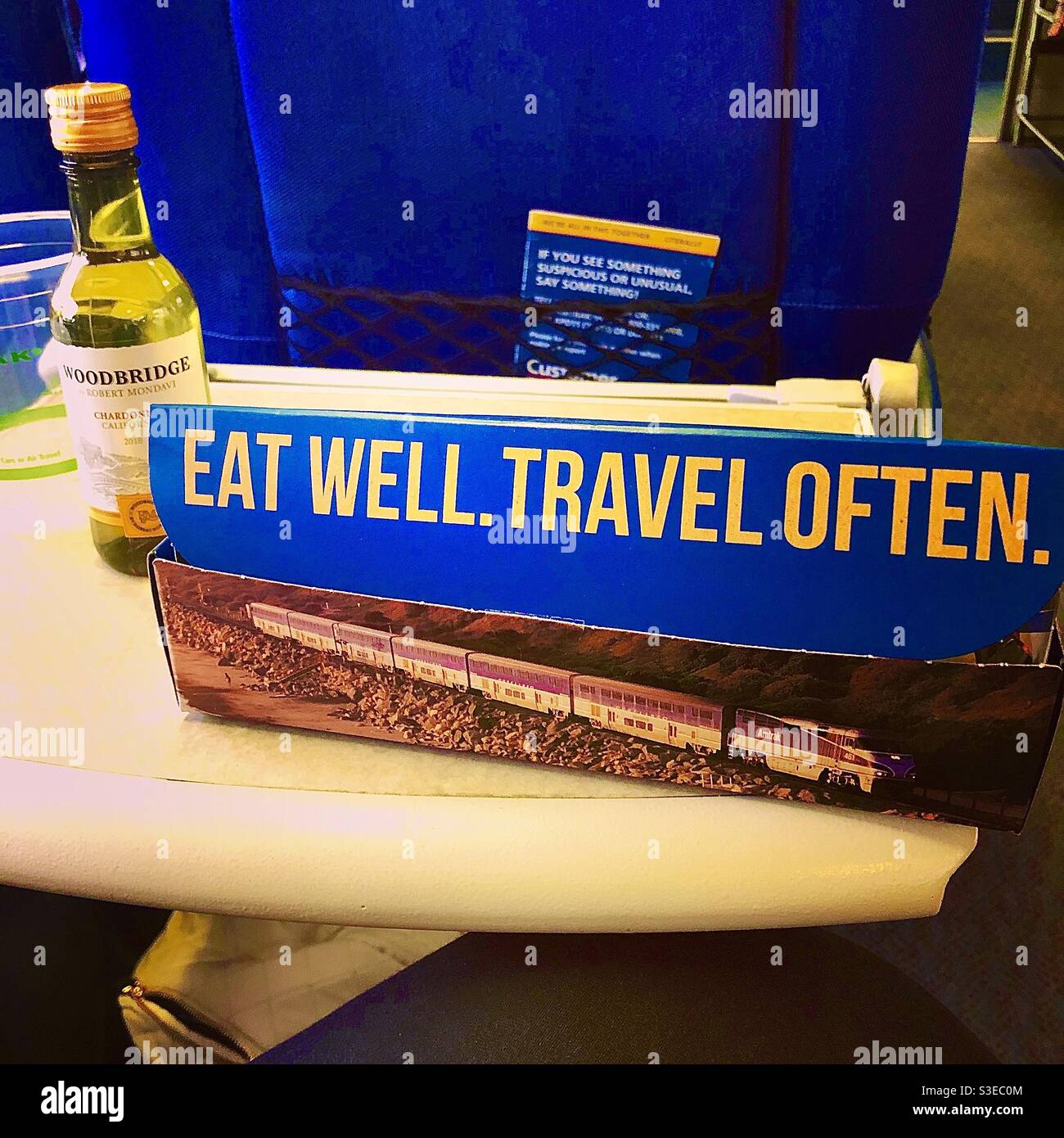 Panneau de voyage Banque D'Images