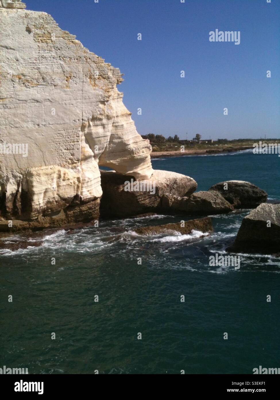 Rosh hanikra Arch, Israël Banque D'Images