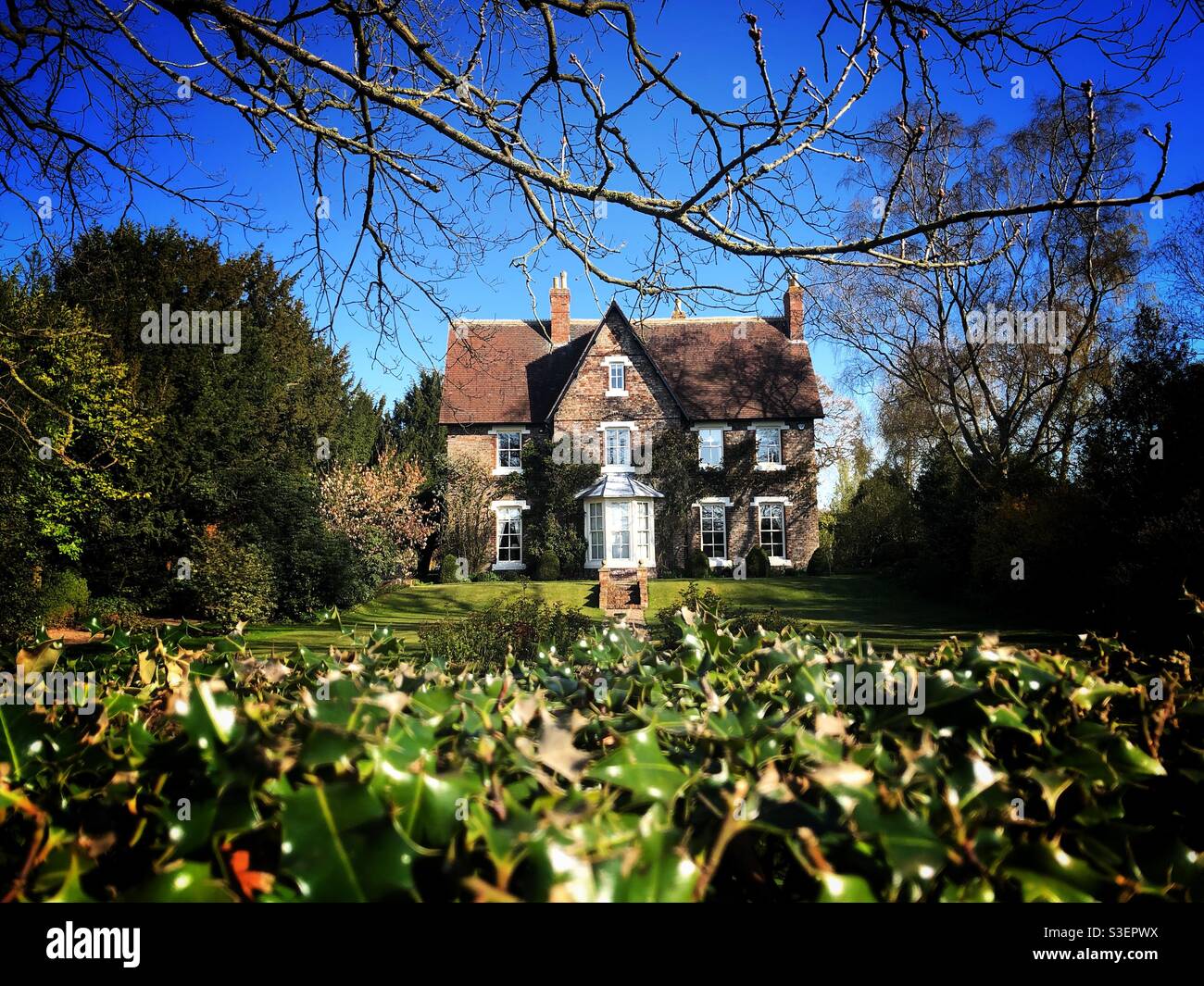 Maison de campagne - Image de stock capturée avec un smartphone