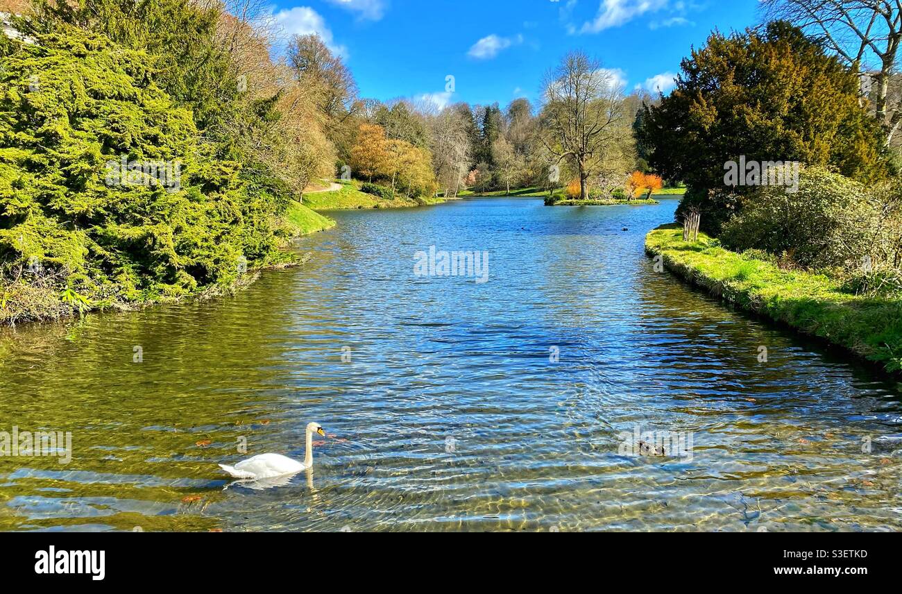 Fiducie nationale Stourhead Banque D'Images