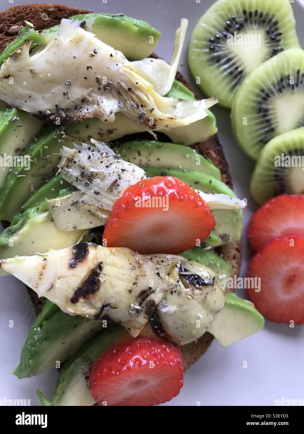 Petit déjeuner - Photographie de la nourriture Banque D'Images