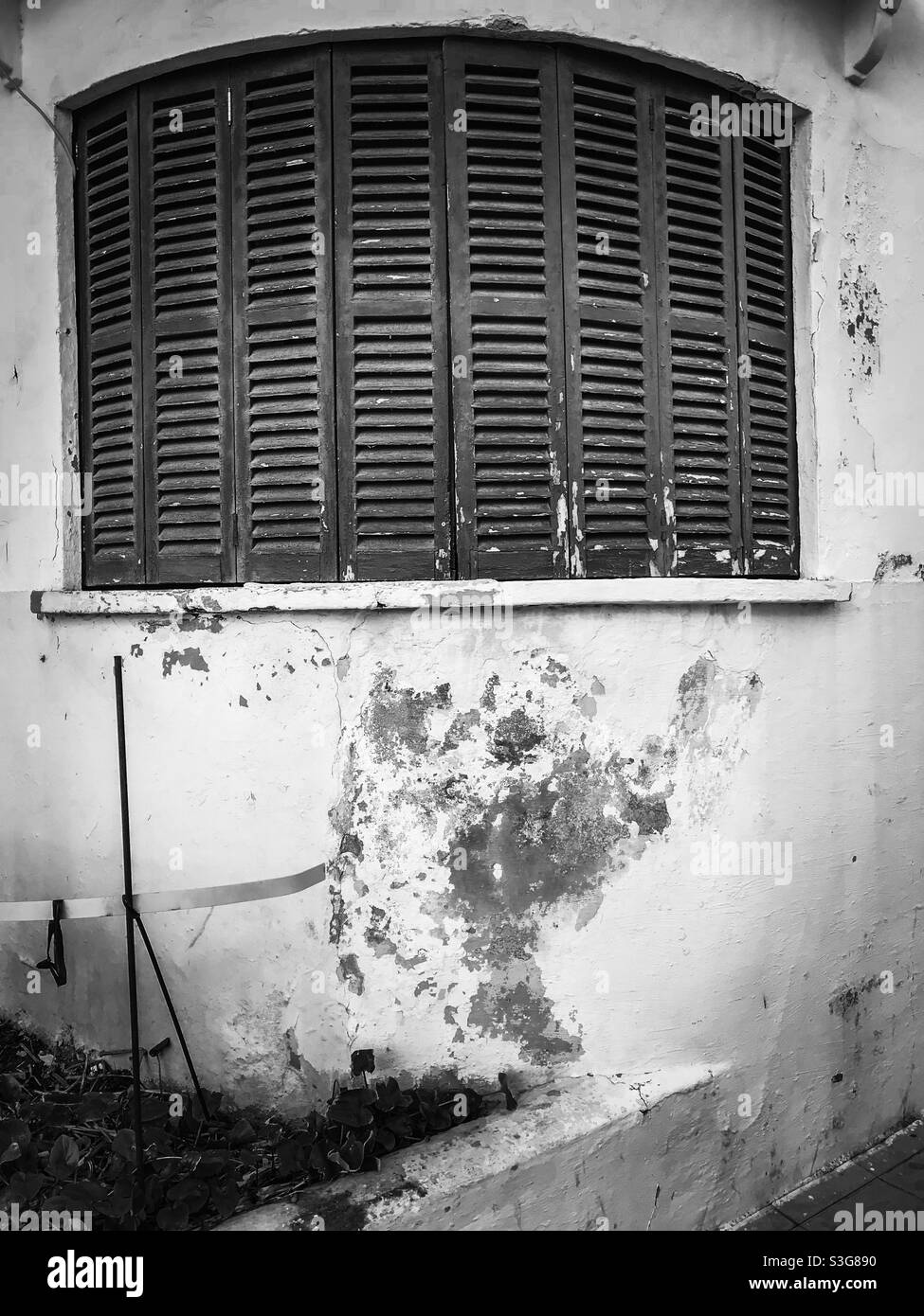 Bâtiment abandonné, Majorque - Image de stock capturée avec un smartphone