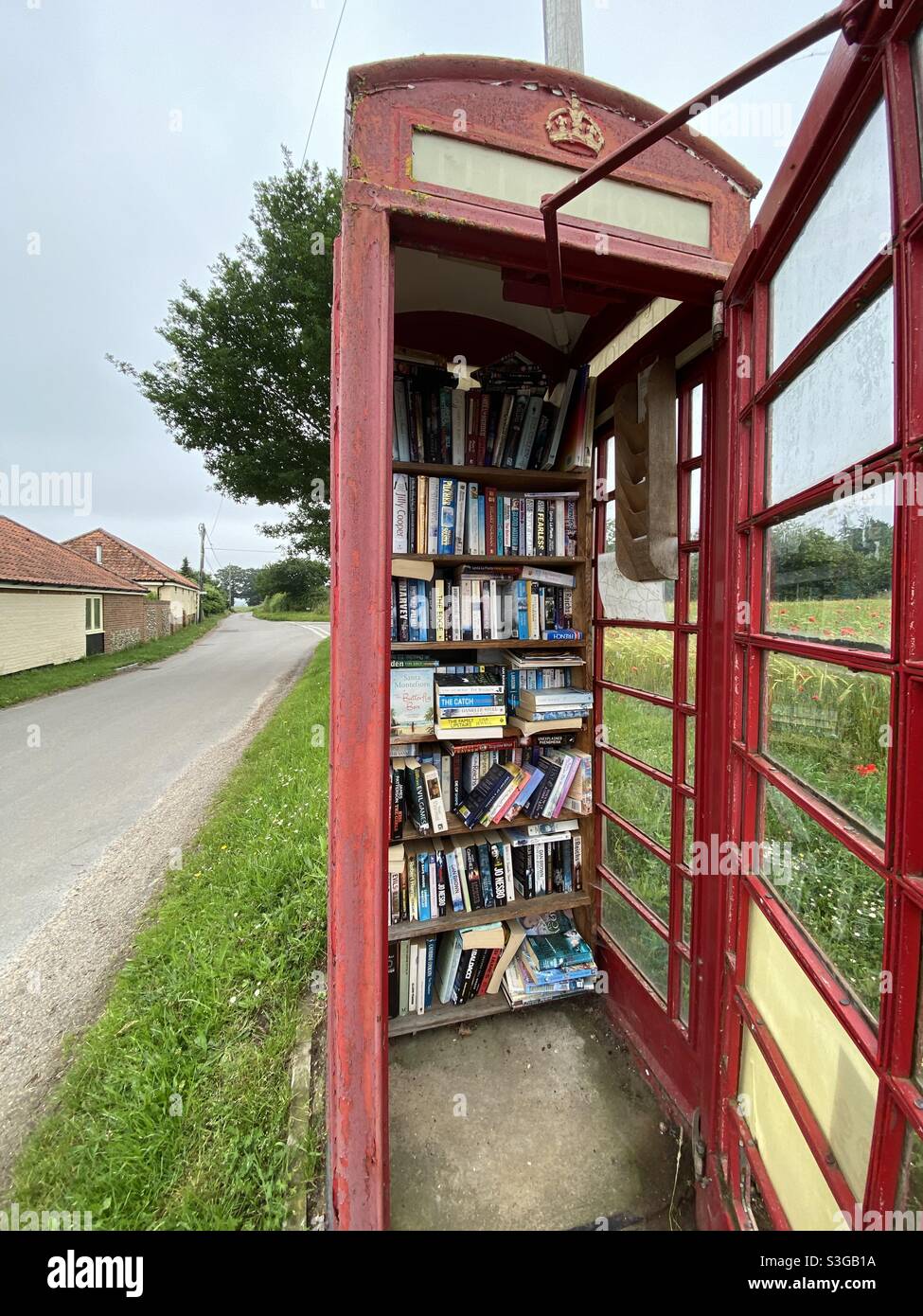 Bibliothèque de téléphones en anglais Banque D'Images