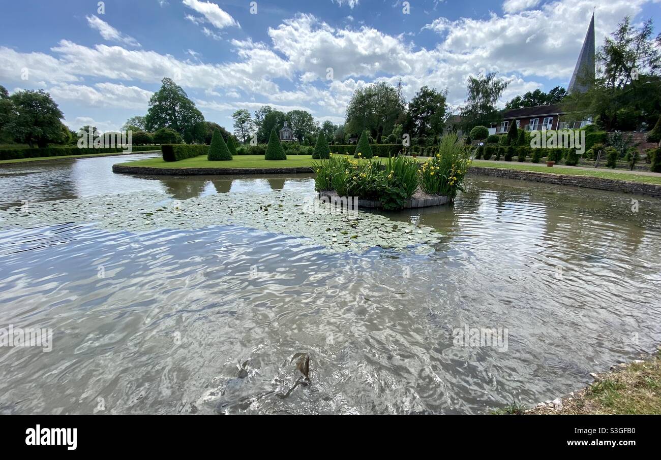 Jardins de Westbury court Banque D'Images