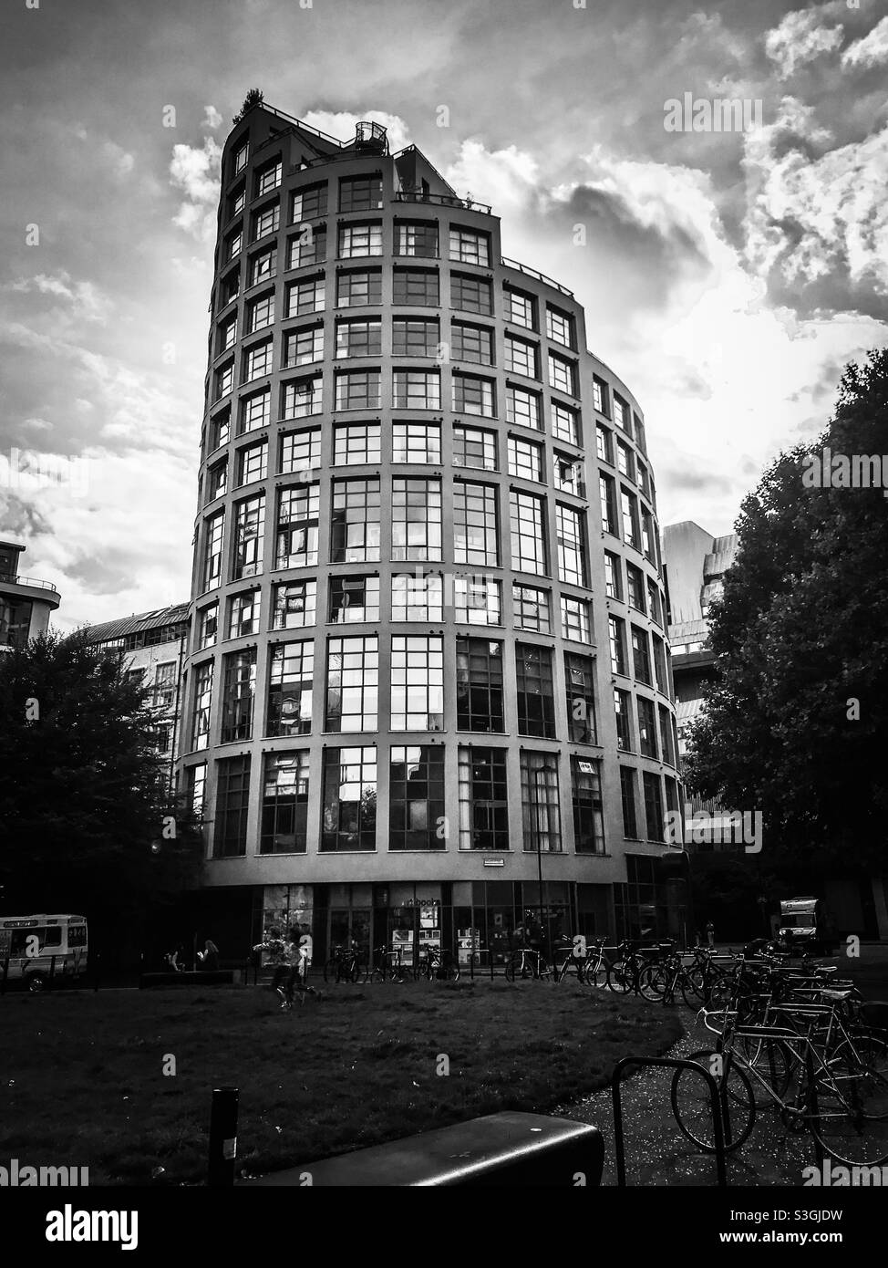 Bureau ou immeuble, Londres Banque D'Images