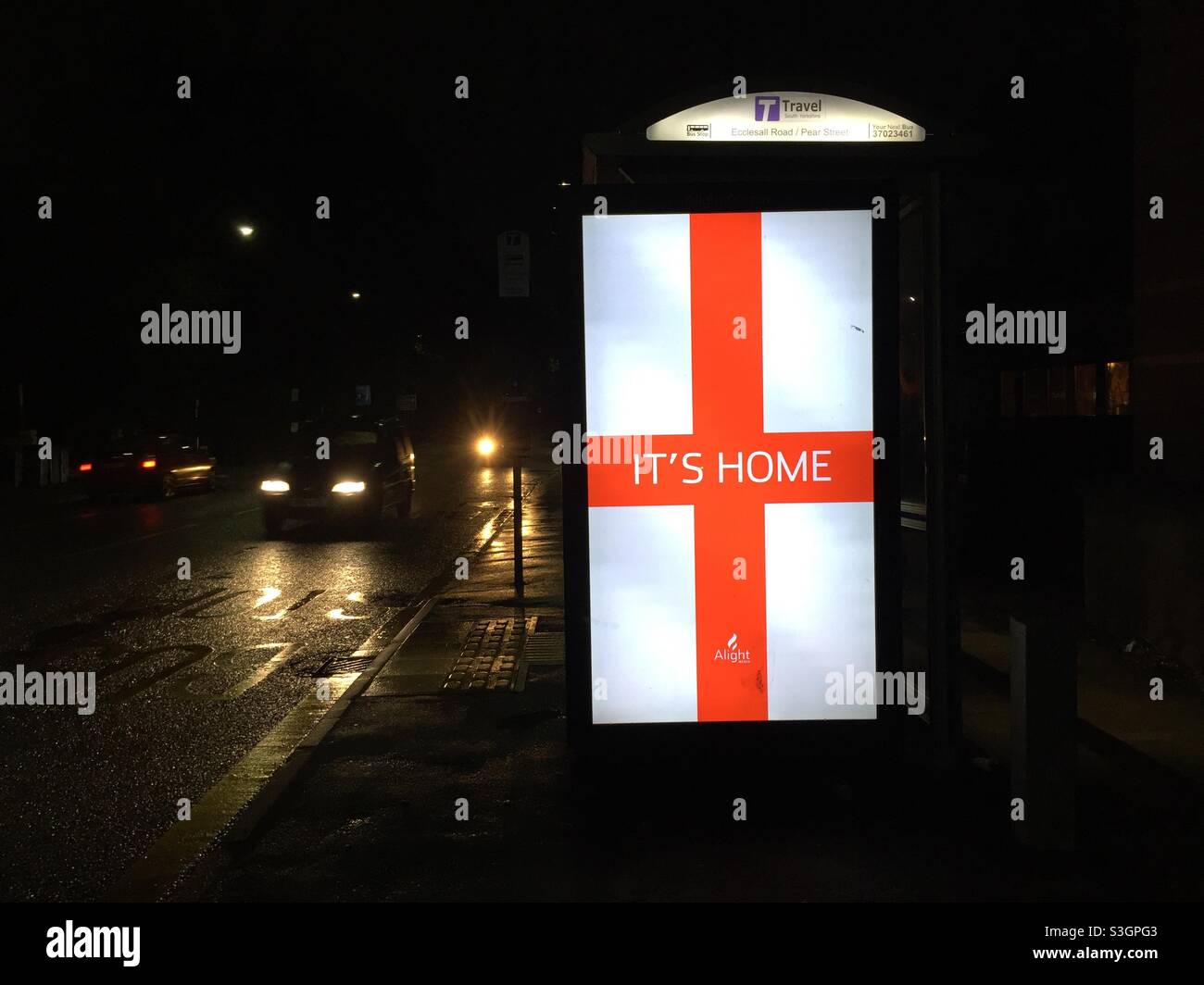 On y rentre Banque D'Images