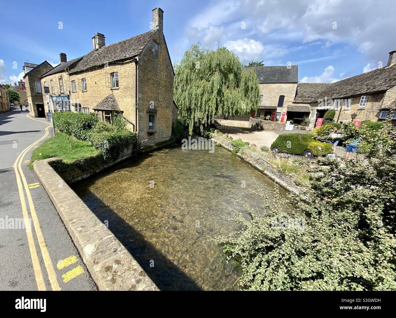 Bourton-on-the-Water Banque D'Images