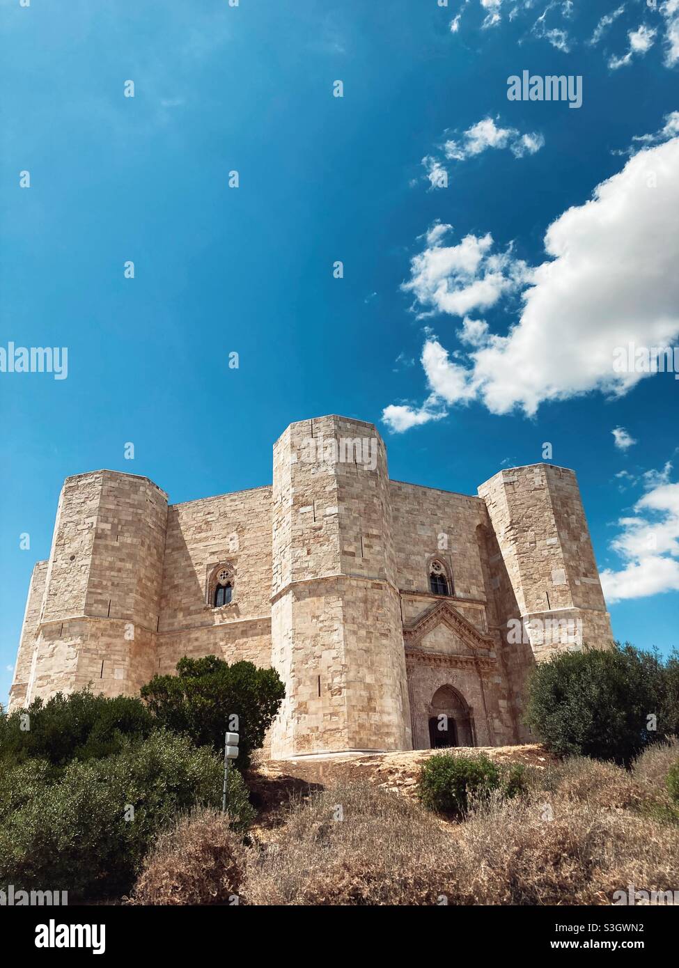 Castel Del Monte, Puglia, Italie Banque D'Images