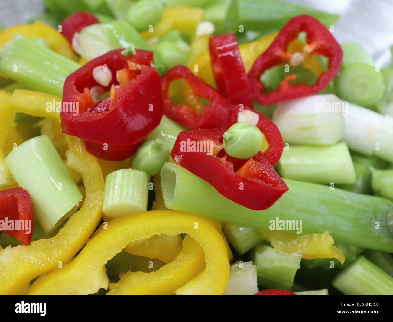 Salade d’été Banque D'Images