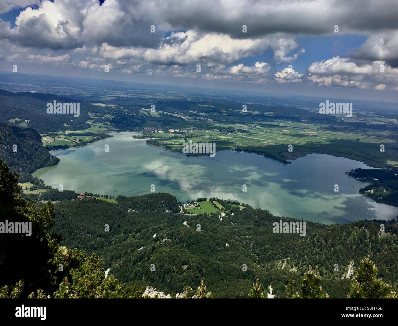 Kochelsee von oben Banque D'Images