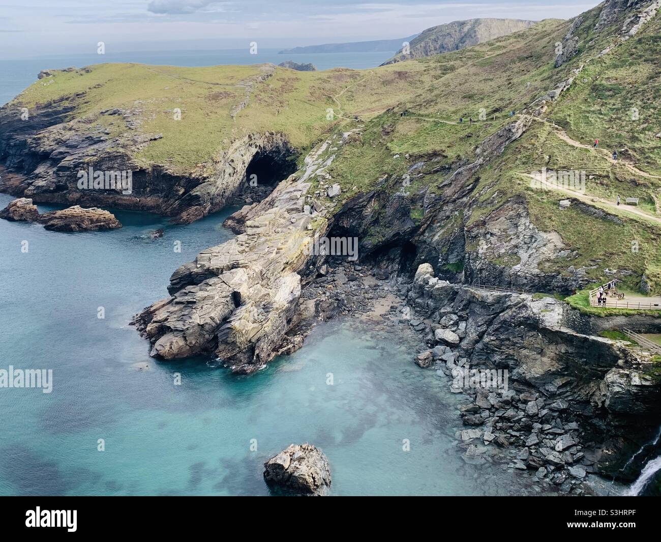 Tintagel Banque D'Images