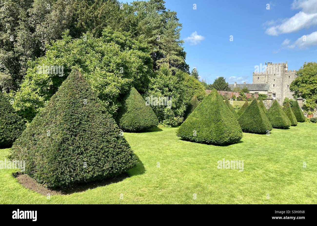 Château de Sizergh. Confiance nationale Banque D'Images