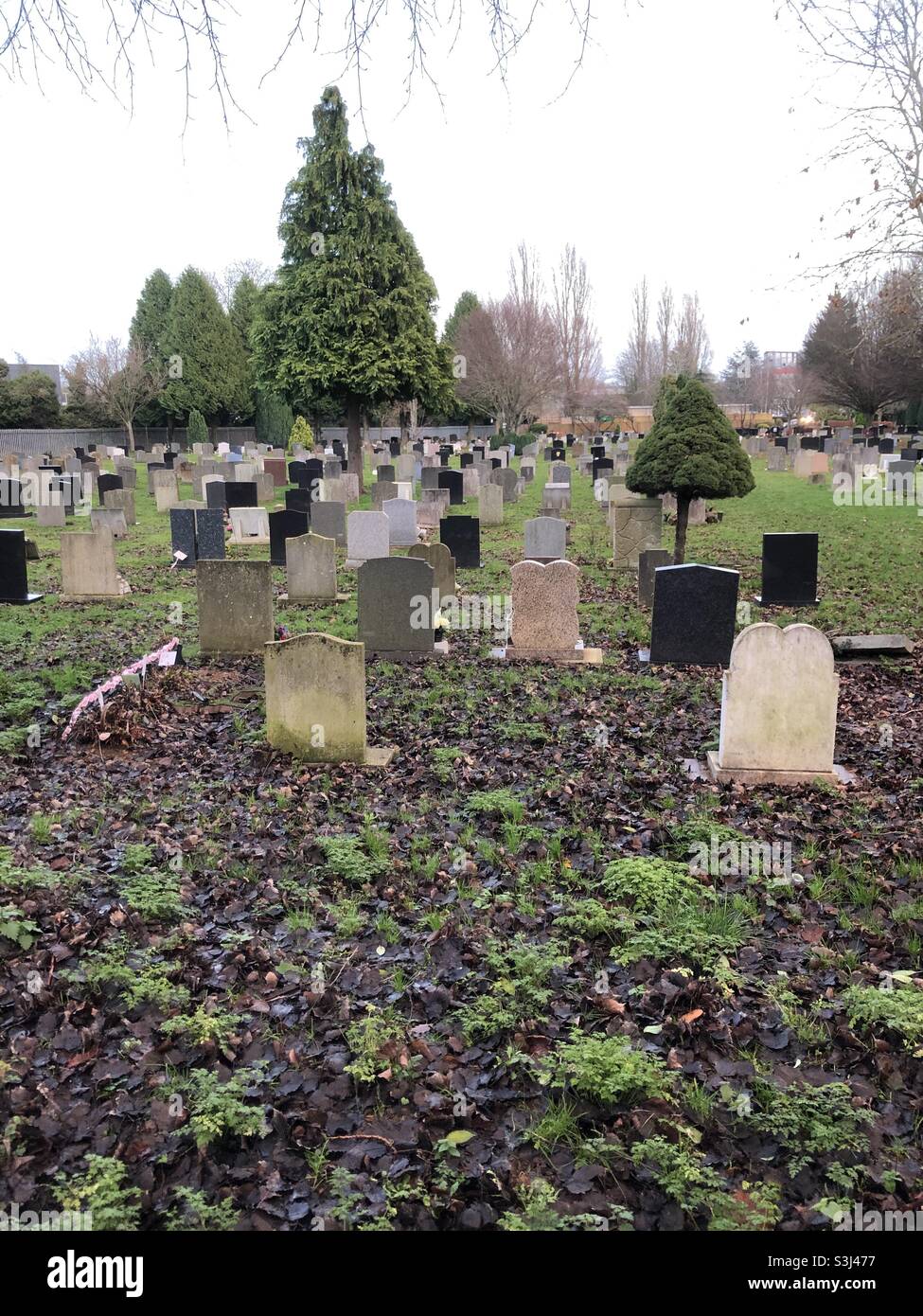 Cimetière de Banbury Banque D'Images