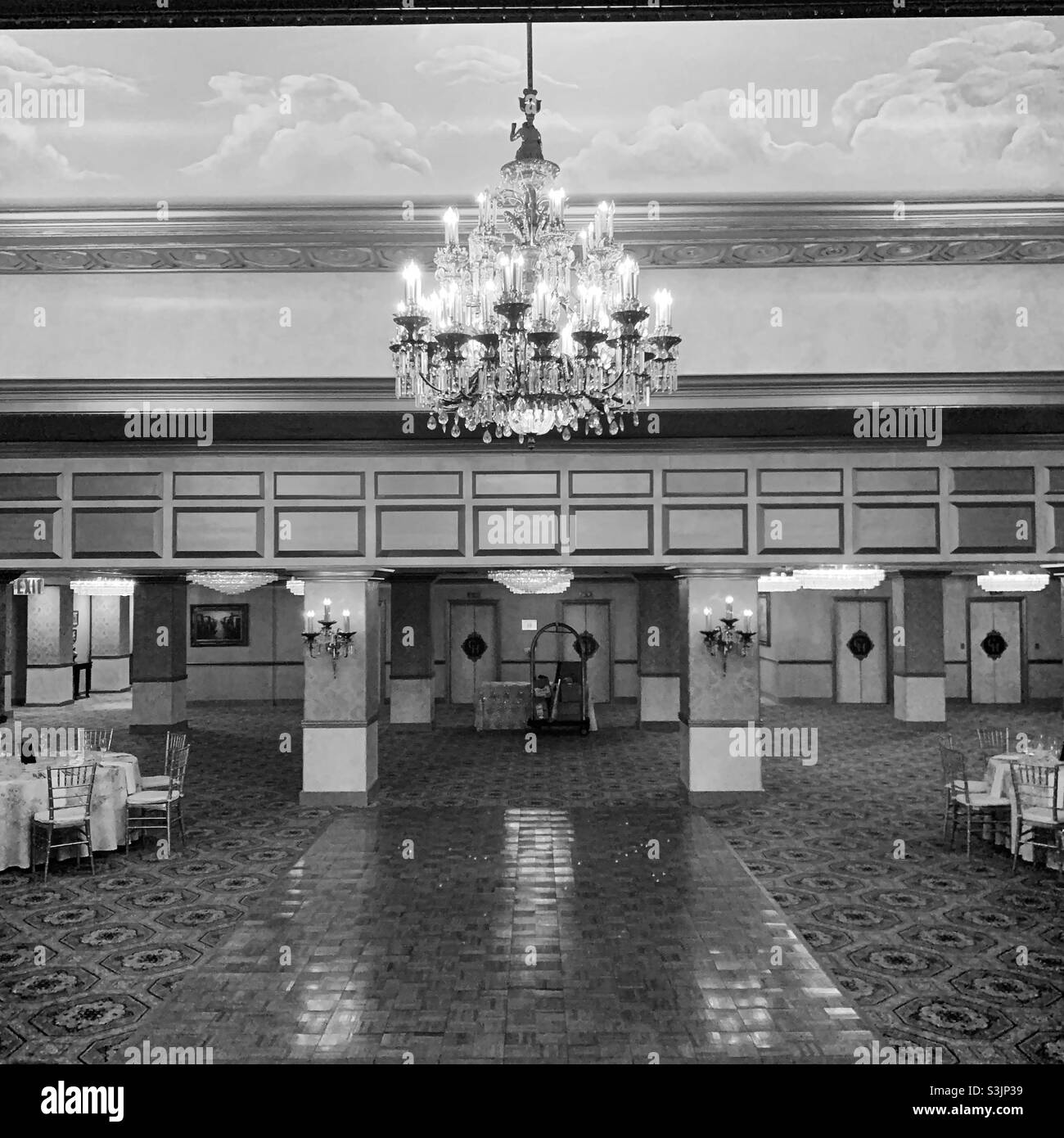 The Grand Ballroom, The Claridge—a Radisson Hotel, Atlantic City, New Jersey, États-Unis, Amérique du Nord,Août 2021 Banque D'Images