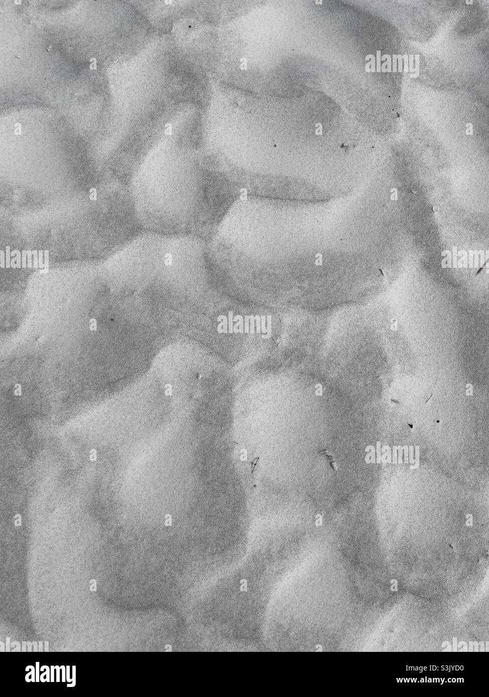 Arrière-plan abstrait de textures et motifs de sable blanc - Image de stock capturée avec un smartphone