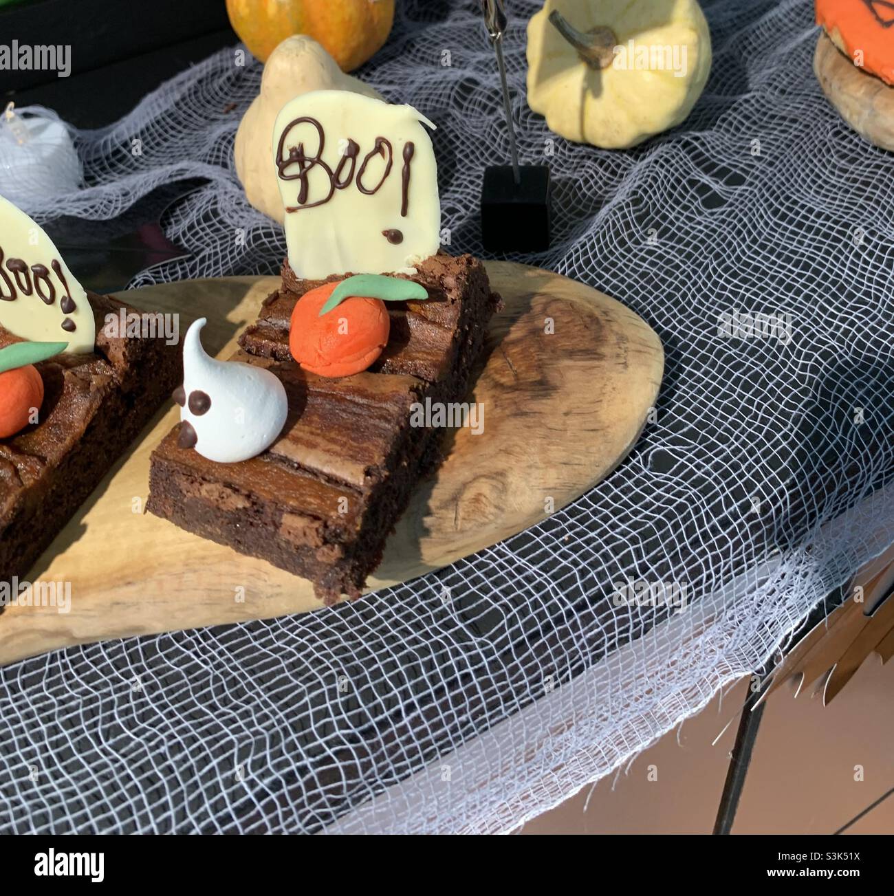 Gâteau d’Halloween Banque D'Images