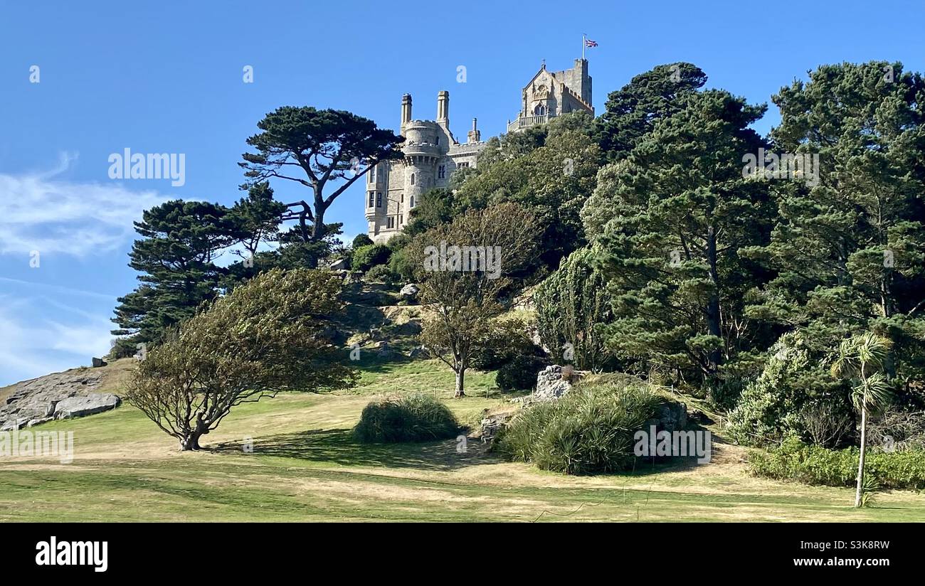 Monture St Michaels.Cornouailles - Image de stock capturée avec un smartphone