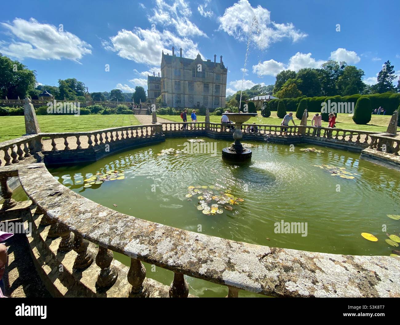 Montacute maison de la confiance nationale - Image de stock capturée avec un smartphone