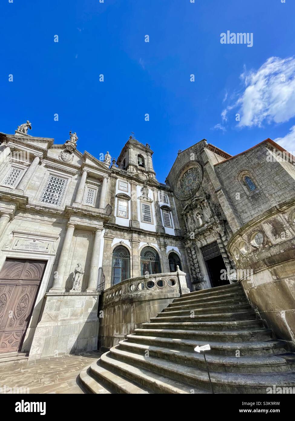 Igreja Monumento de Sao Francisco.Porto, Portugal Banque D'Images