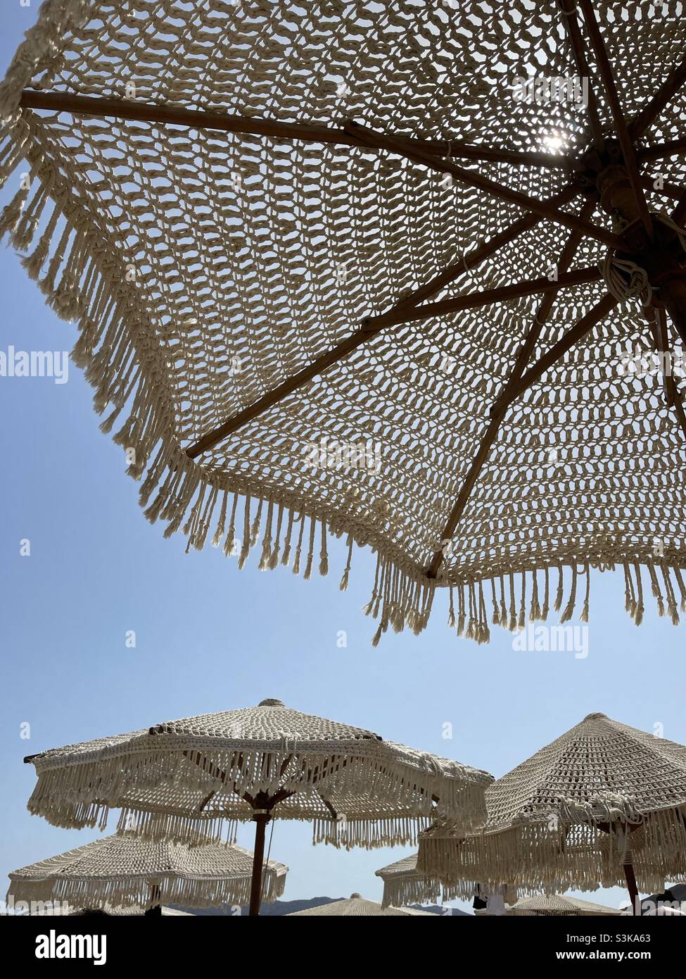 Parasols Banque D'Images