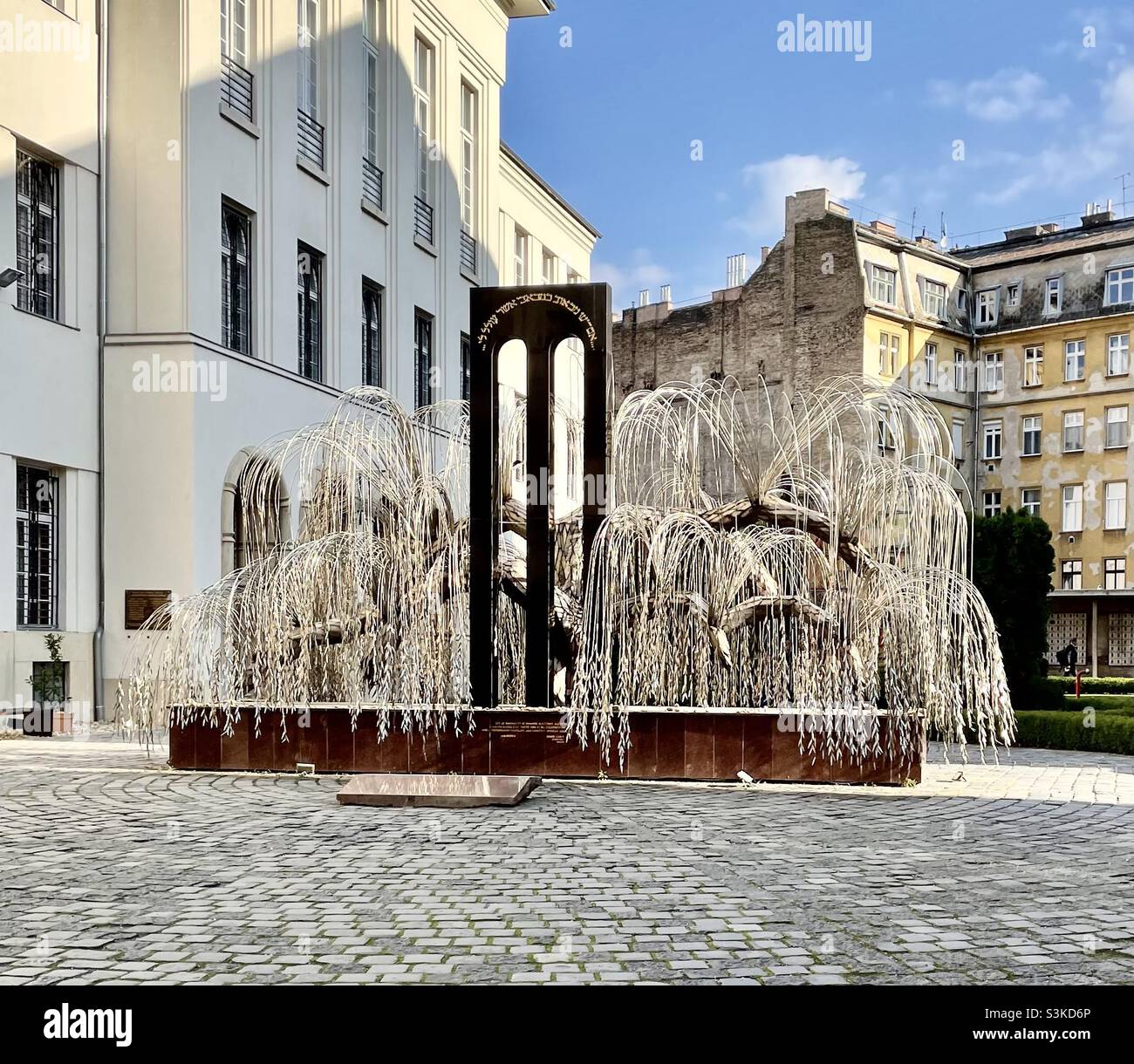 Arbre de vie Budapest - Image de stock capturée avec un smartphone