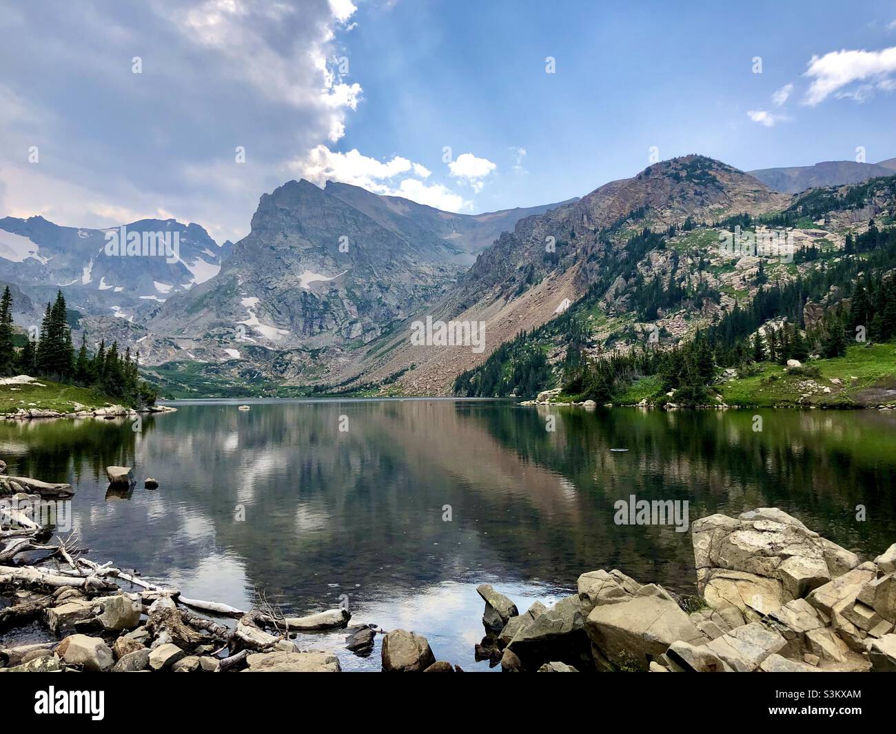 Indian Peaks Wilderness Banque D'Images